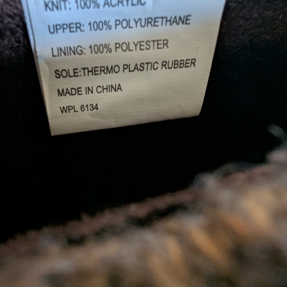 Y2K Boots By Muk Luks With Sweater Cuff And Lug Sole Size 9 - Picture 7 of 13